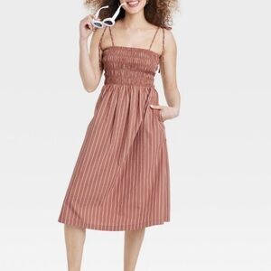 WOW MIDI smocked sundress never worn